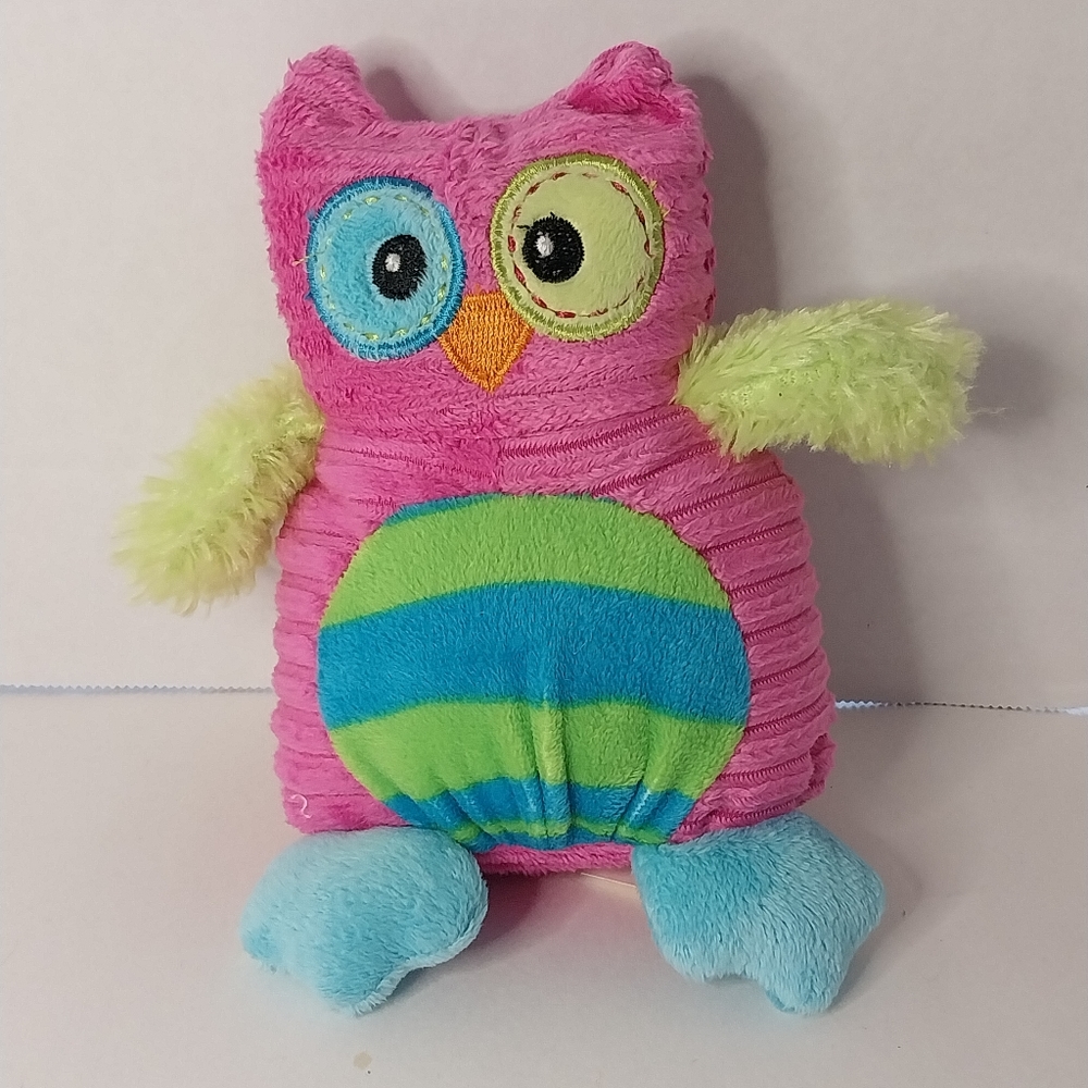 Dan Dee Multicolor Owl Stuffed Animal Plush